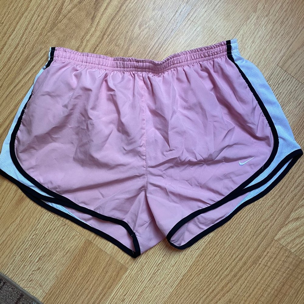 Black and Pink Nike Shorts